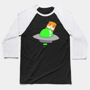 UFO Guinea Pig Baseball T-Shirt